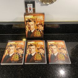 The Wild Wild West The Third Season 6 DVD Set 24 Episodes  in Full Color