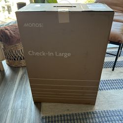 Monos - Midnight Black Large Check In
