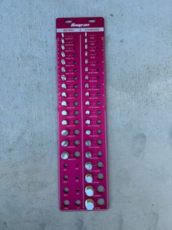 Snap On Tools Thread Pitch Gauge SAE + Metric Screw Checker USA Snap-On  Brand new thread gauge 3 different anodized colors