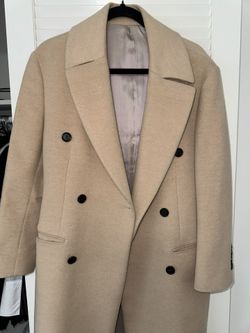 Tan Long Winter Coat