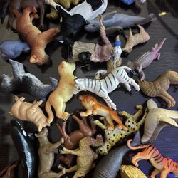 Plastic animals Farm Zoo Ocean