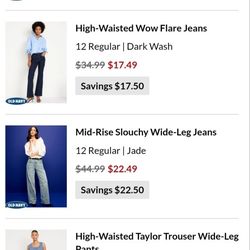 NEW OLD NAVY CLOTHING (WOMEN) 