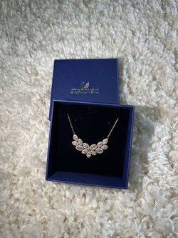 Swarovski Rose Gold Necklace 