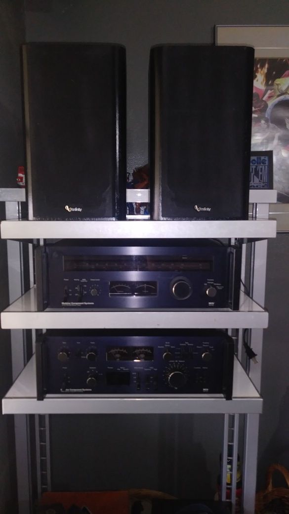 Vintage MCS 3701 Tuner & 3865 Receiver & Infinity Speakers