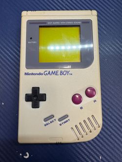Original Nintendo Gameboy DMG-01 Console System with Tetris Game