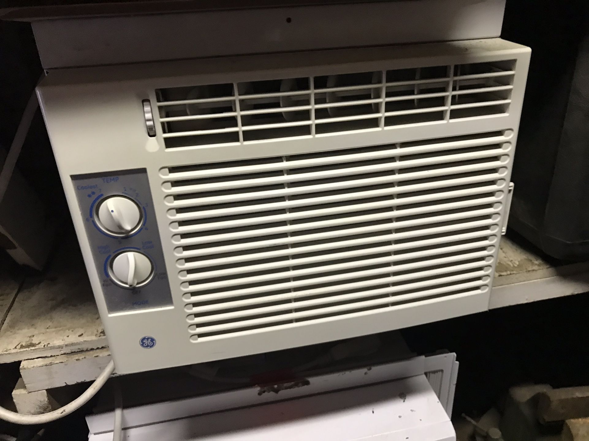 Small GE Air conditioner. Works excellent. 
