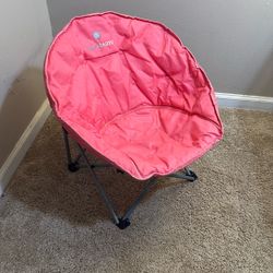 Lucky Bums Moon Camp Pink Chair 