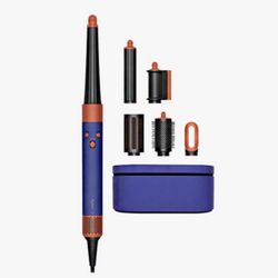 Generic Compatible for Professional 2-in-1 Hair Dryer and Curling Iron Compatible Hot Comb for Effortless Styling(Blue)