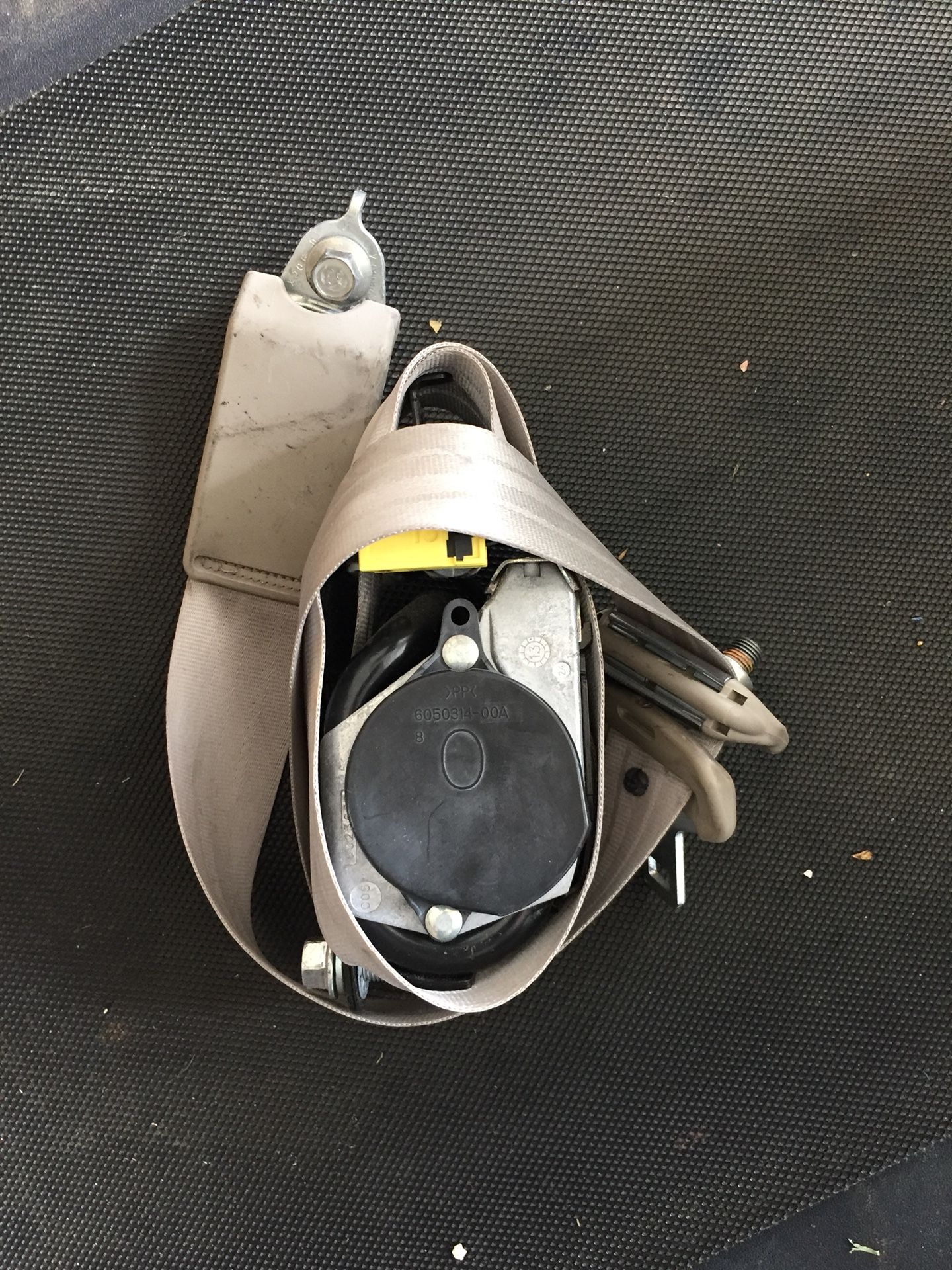 Honda Odyssey seat belt