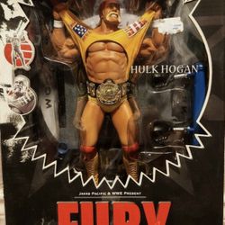 Hulk Hogan Fury Unmatched Platinum Edition Series 1! In Original Box!