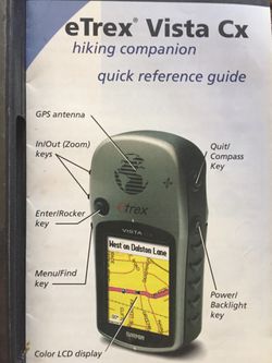 Garmin eTrex Cx Waterproof Hiking GPS in Apache AZ OfferUp