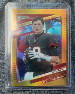 Tom Brady (x2) & Josh Allen (x2) Gold Parallel Lot