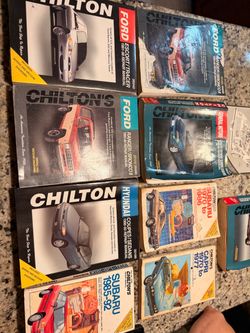 Vintage Chilton’s Automotive Repair Manuals – Ford, Subaru, Hyundai & More