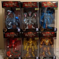 YU-GI-OH! PHATMOJO SERIES 1 LIMITED EDITION ACTION FIGURE SET 