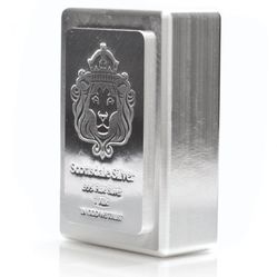 1 Kilo .999 Silver Brick By Scottsdale Mint 