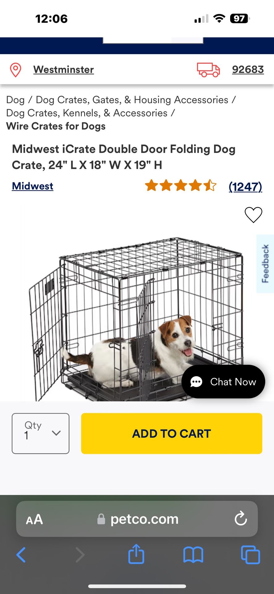 Week Old Dog Crate