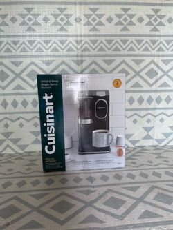 Cuisinart grind and brew single serve brewer
