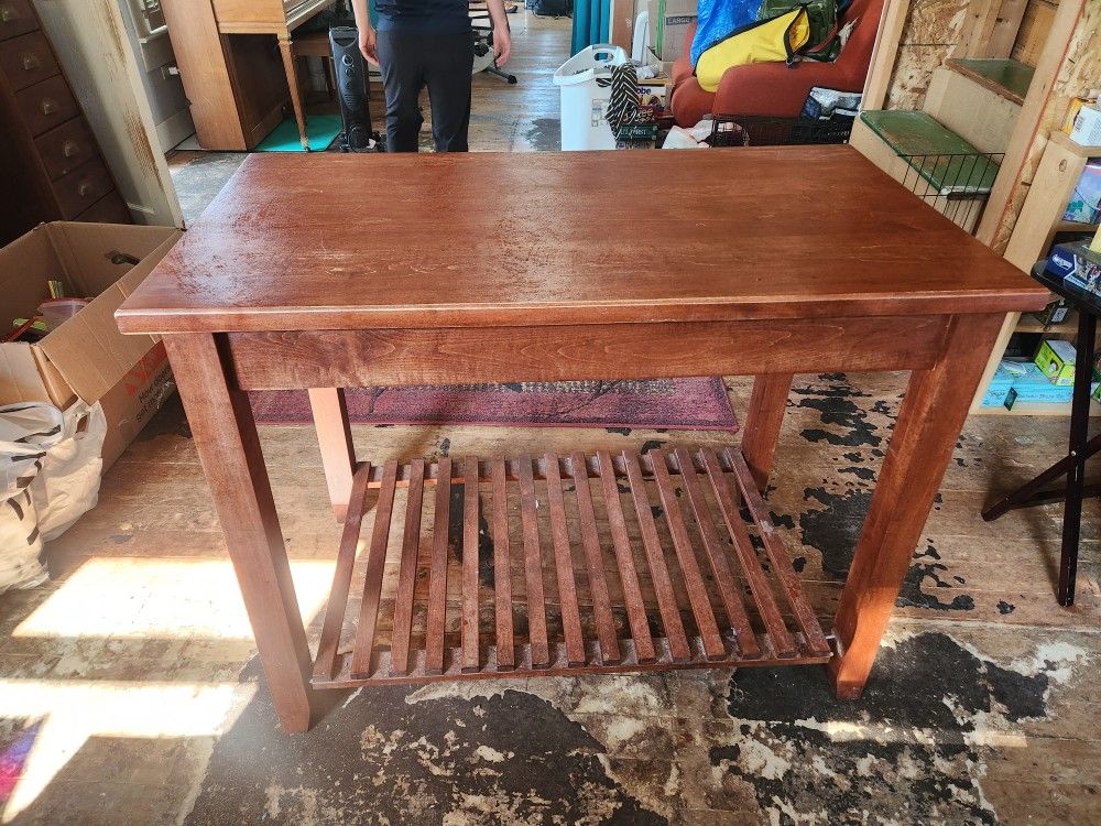 FREE Solid Wood Kitchen Island