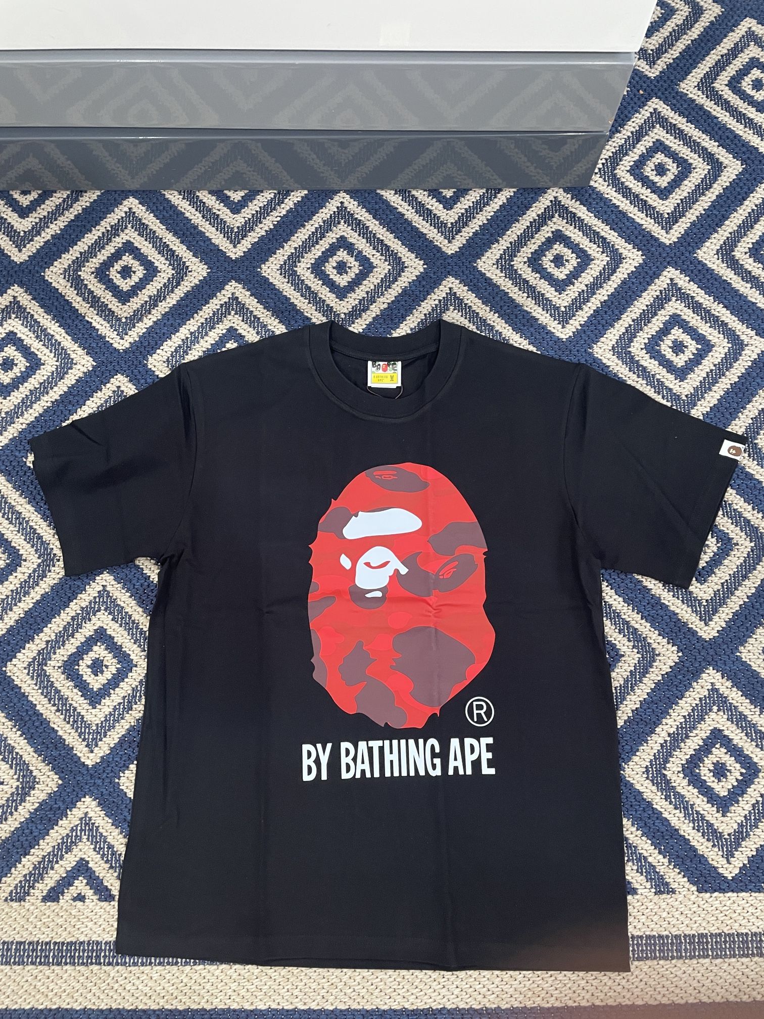 BAPE ABC Camo By Bathing Ape Tee ‘Black/Red’/Size Medium/Brand New/Comes with Bag/OG Everything ✅