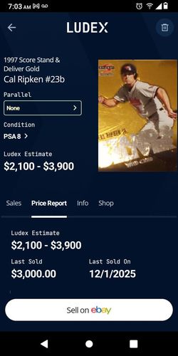 Baseball card