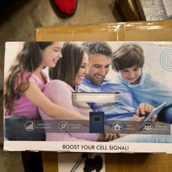 Cell Phone Signal Booster for Home |Cell Phone Booster with 2 Antennas |Cell Signal Boosts 4G LTE & 5G for All U.S. Carriers - Verizon, AT&T, T-Mobile