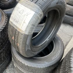 205/65/16 Hankook (4)  Semi New Tires Mount & Balance // Set De 4 Llantas Semi Nuevas Hankook Instaladas