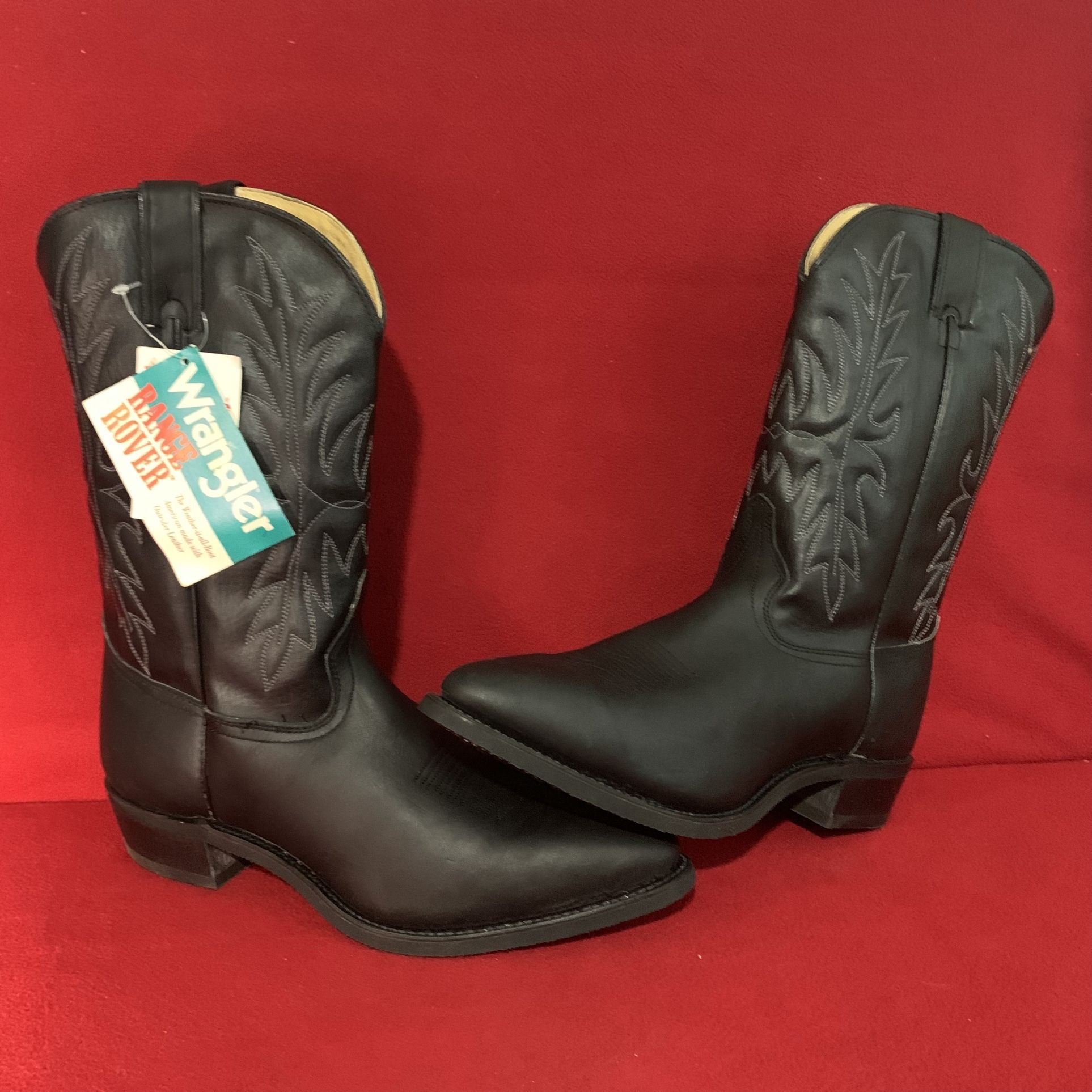 Wrangler Mens Western Coowboy boots size 14 D