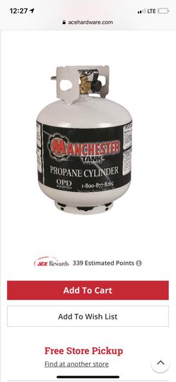Propane tank