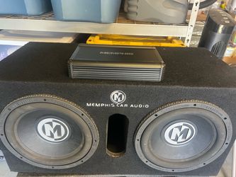 Memphis power reference 12s an amplifier $250 firm no less