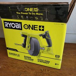RYOBI ONE+ 18V Drain Auger (Tool Only)