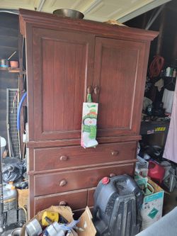 Sturdy, real wood furniture