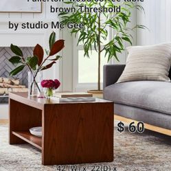 Brand New Fullerton Wood Coffee Table Brow By Studio Mc Gee Threshold 
