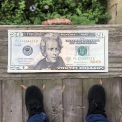 2017. $20 Jackson note.