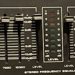 Numark EQ2310 10-Band Stereo Frequency Equalizer 