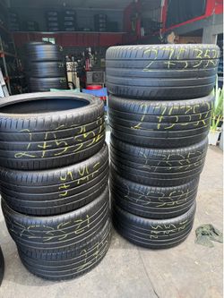 Tires 275/35/21.  285/35/21 Bridgestone