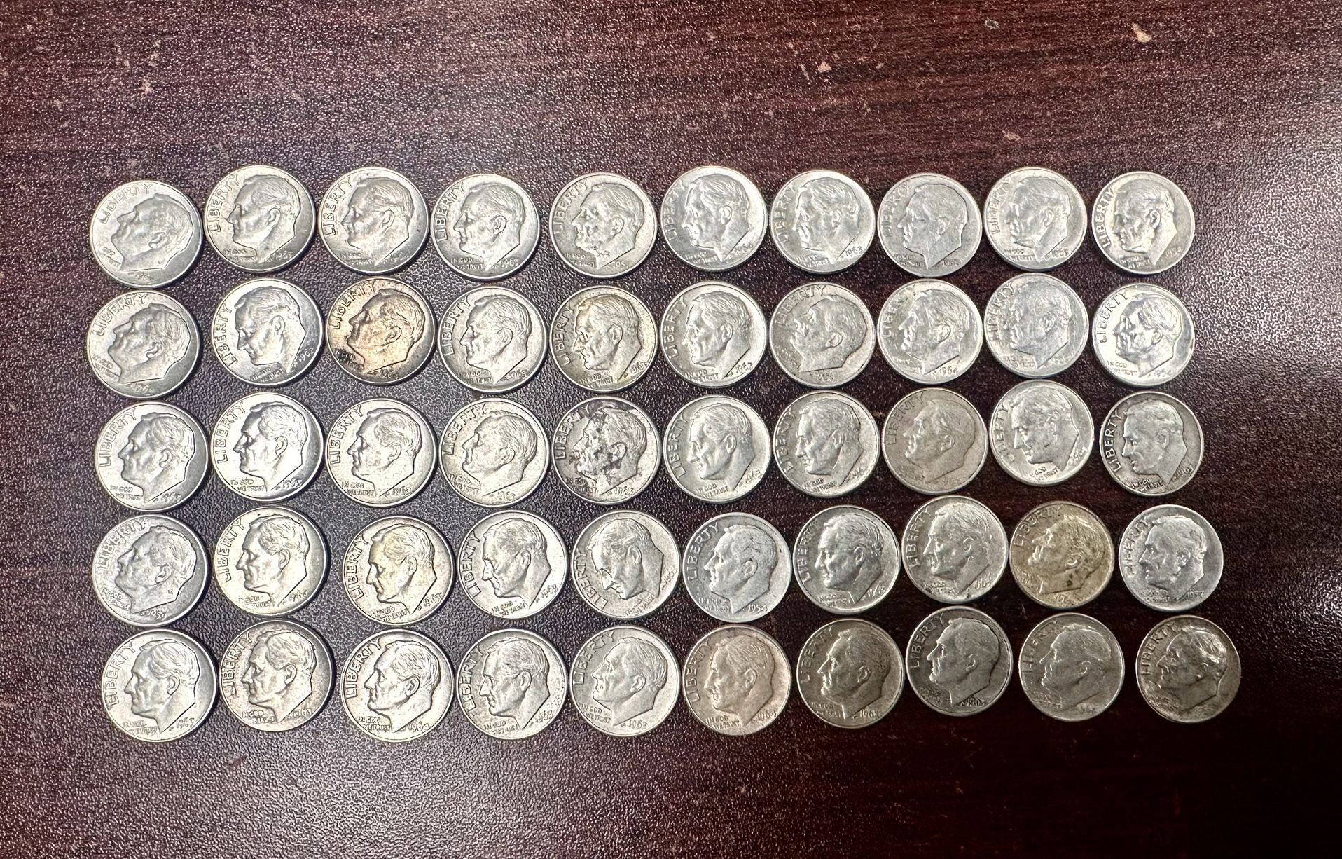 Roosevelt Silver Dimes