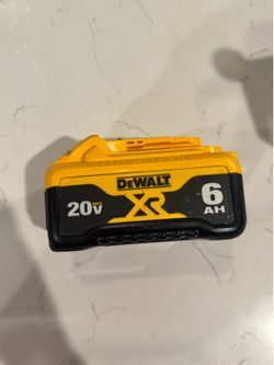 Dewalt 6ah XR battery