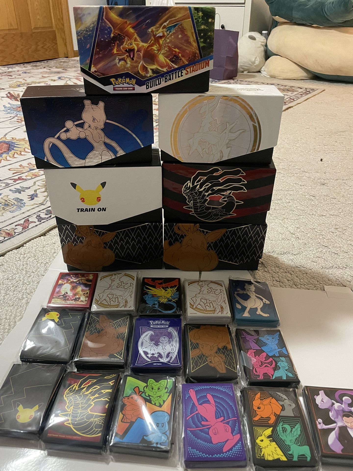 Sleeved And boxes Pokemon