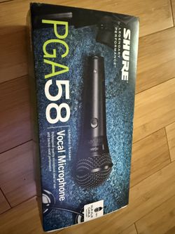 Shure Microphone Set With Wireless Adapter And Mixer