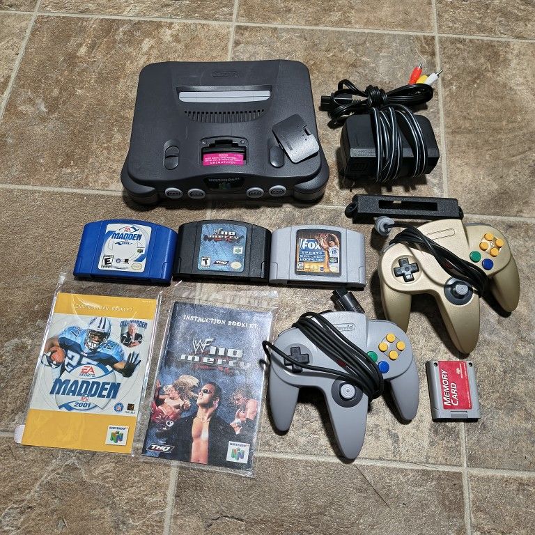 Nintendo 64 Console Bundle