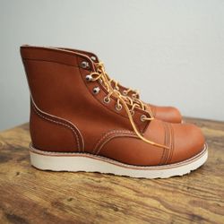 Red Wing #8089 Iron Ranger Traction Tred Oro Leather Men Size 12 D Made in USA
