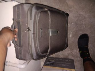 Samsonite softside rolling carry-on suitcase