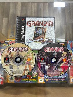 Grandia PlayStation 1 PS1 Game
