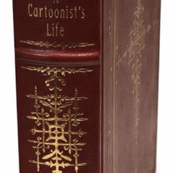 Herblock: A Cartoonist’s Life — Signed First Edition — Easton Press — Leather Bound