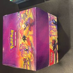 Pokemon TCG: Scarlet & Violet Shrouded Fable Mini Tin 10 Tin Display