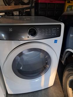 Electrolux washer and dryer pair with lux care