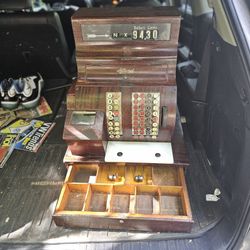 NATIONAL CASH REGISTER 1066G ANTIQUE