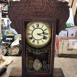 1878 Antique Mantel/Wall Clock