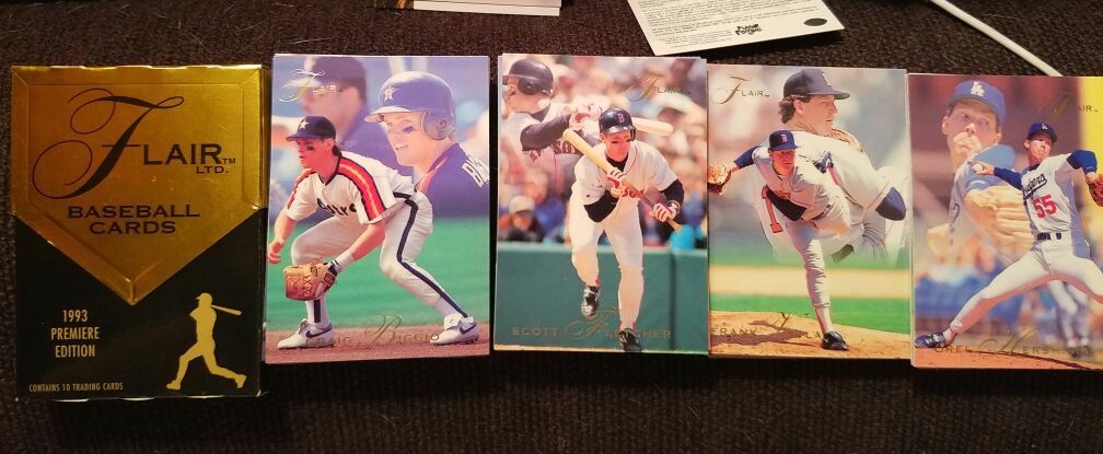 1993 Flair LTD Baseball cards by Fleer