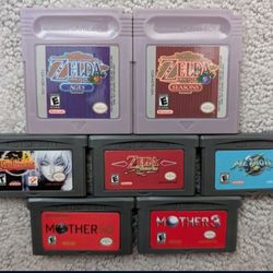 GameBoy & GBA Games ($15-$20 Ea)